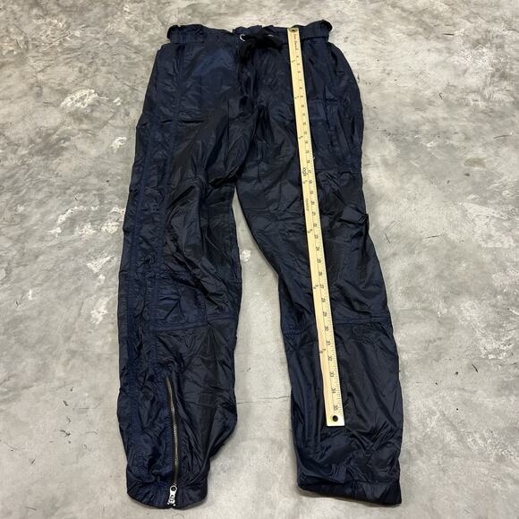 Free People Movement Future High Waist Rain Windbreaker Jogger Blue Womens Small - Picture 4 of 7